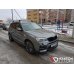 Накладка сплиттер на передний бампер на BMW X4 F26 M-Paket